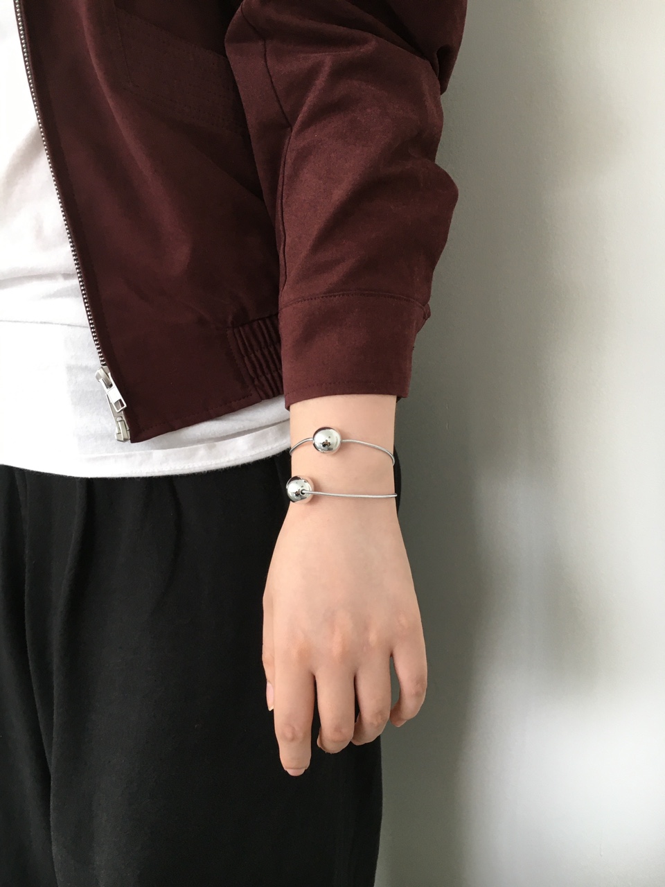 ball tie bracelet (3set)