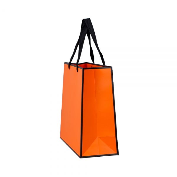 블랙라인 오렌지 고급 쇼핑백 32x11.5x26cm 10장