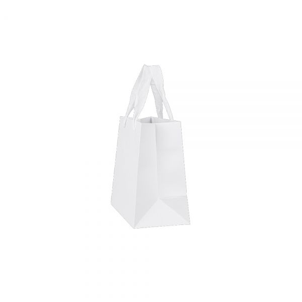 무광 화이트 고급 쇼핑백 23x10x18cm 10장