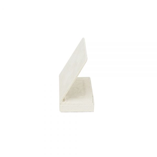 뉴벨벳 침 귀걸이, 피어싱 진열대 아이보리 16구 7x4x7cm
