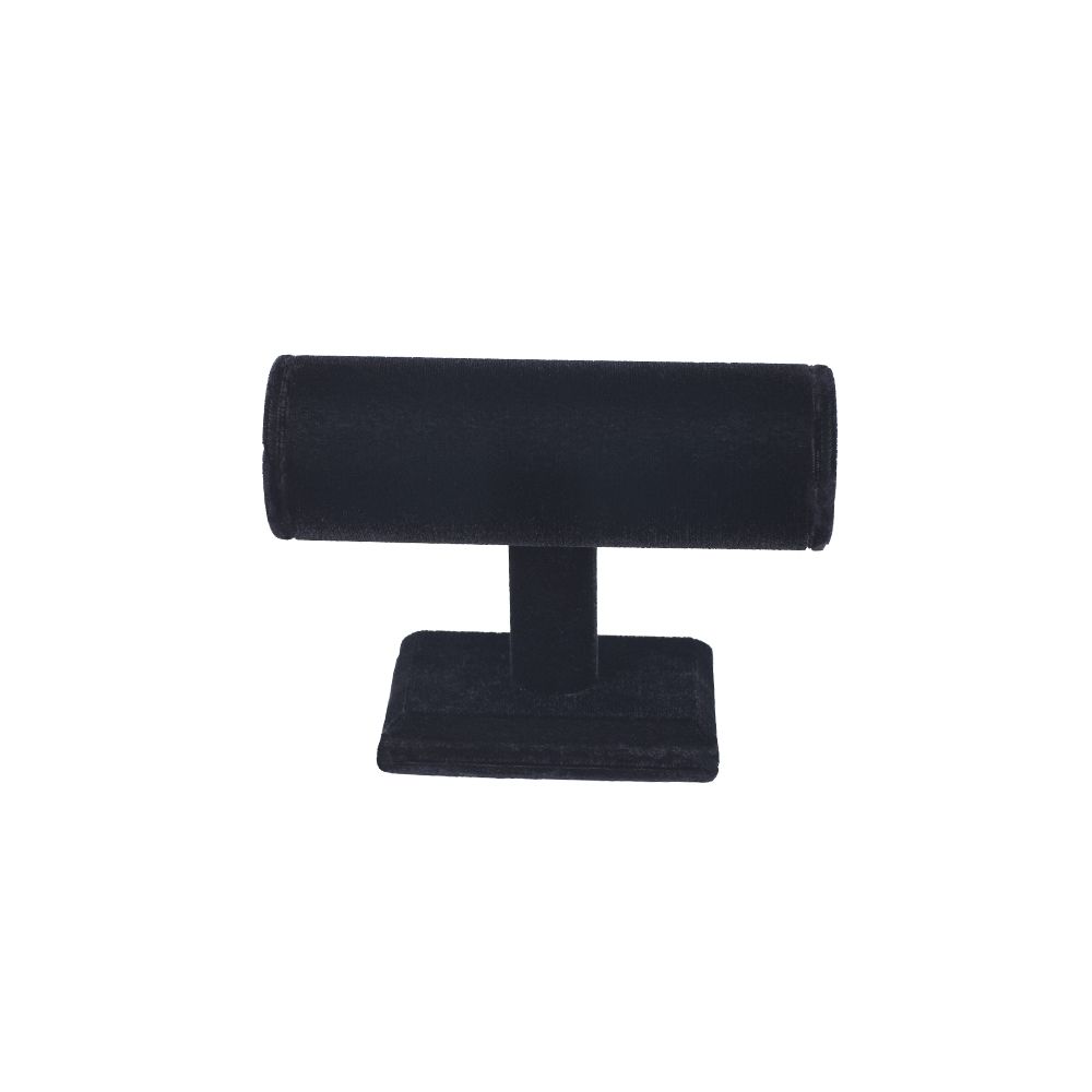 벨벳 T자 팔찌 진열대 블랙 소 15x6.5x11