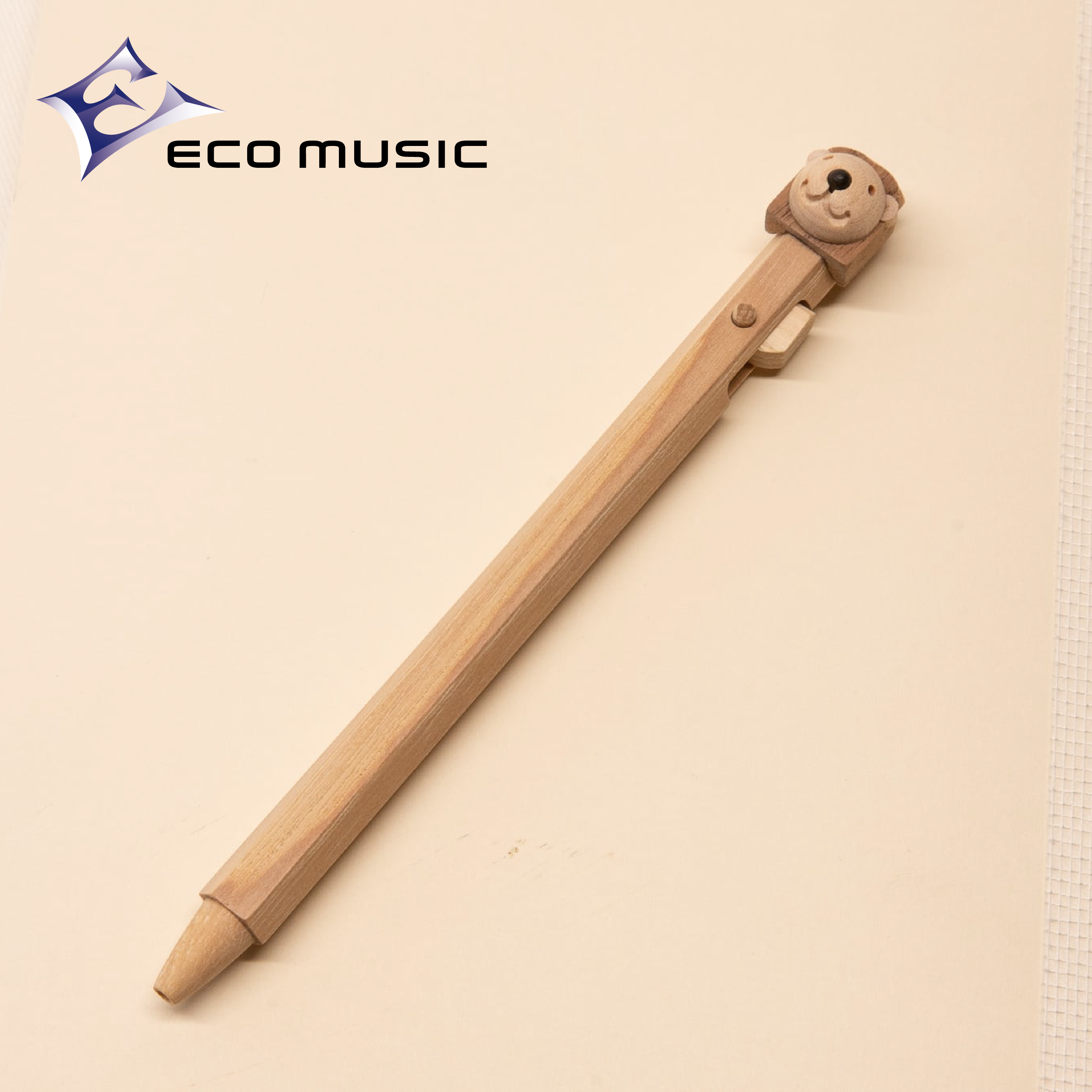 Eco Music 드럼스틱으로 만든 동물모양 볼펜 ANIMAL PEN