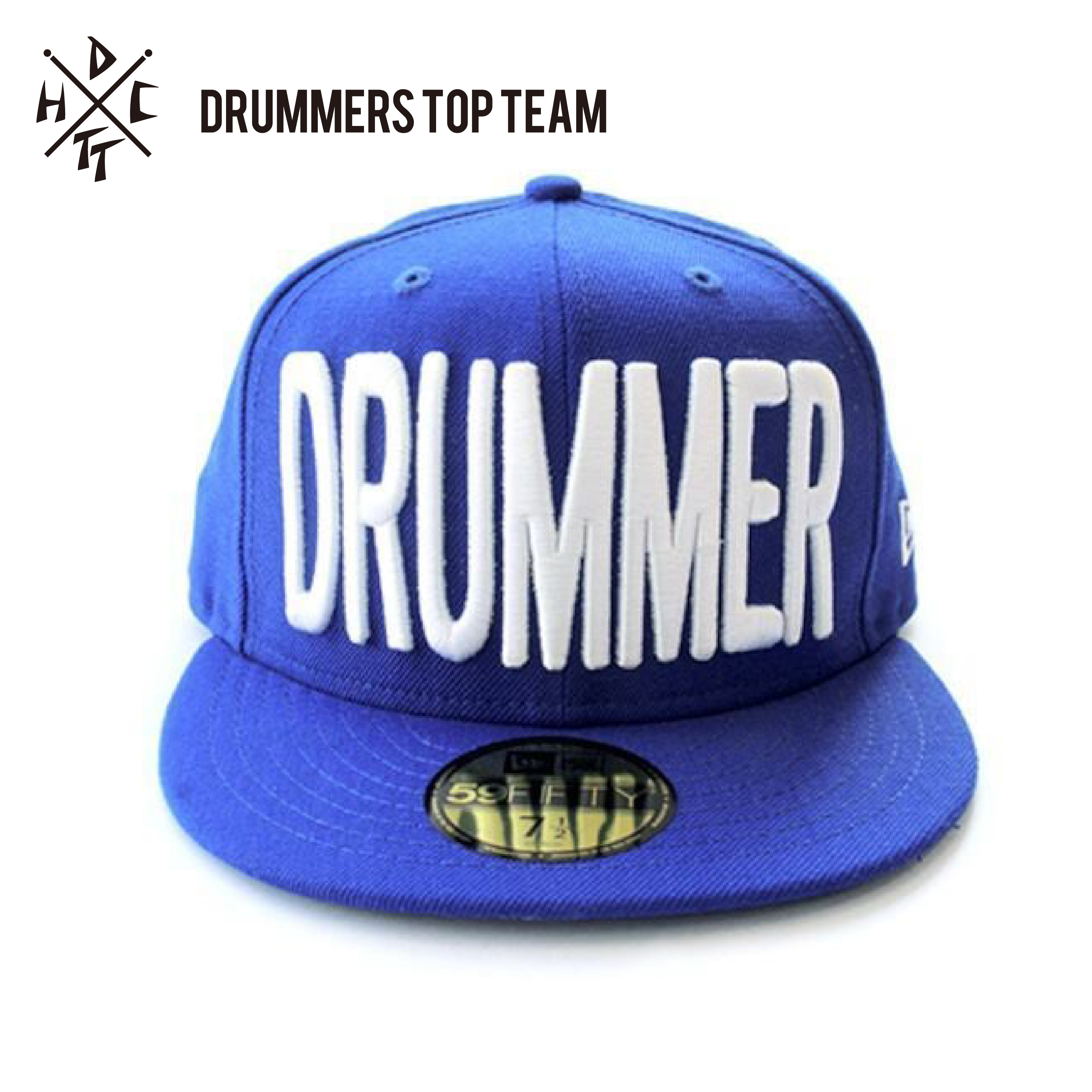 DTT x NEW ERA 콜라보 드러머 모자 ~NEW ERA 59FIFTY WHITExBLUE~