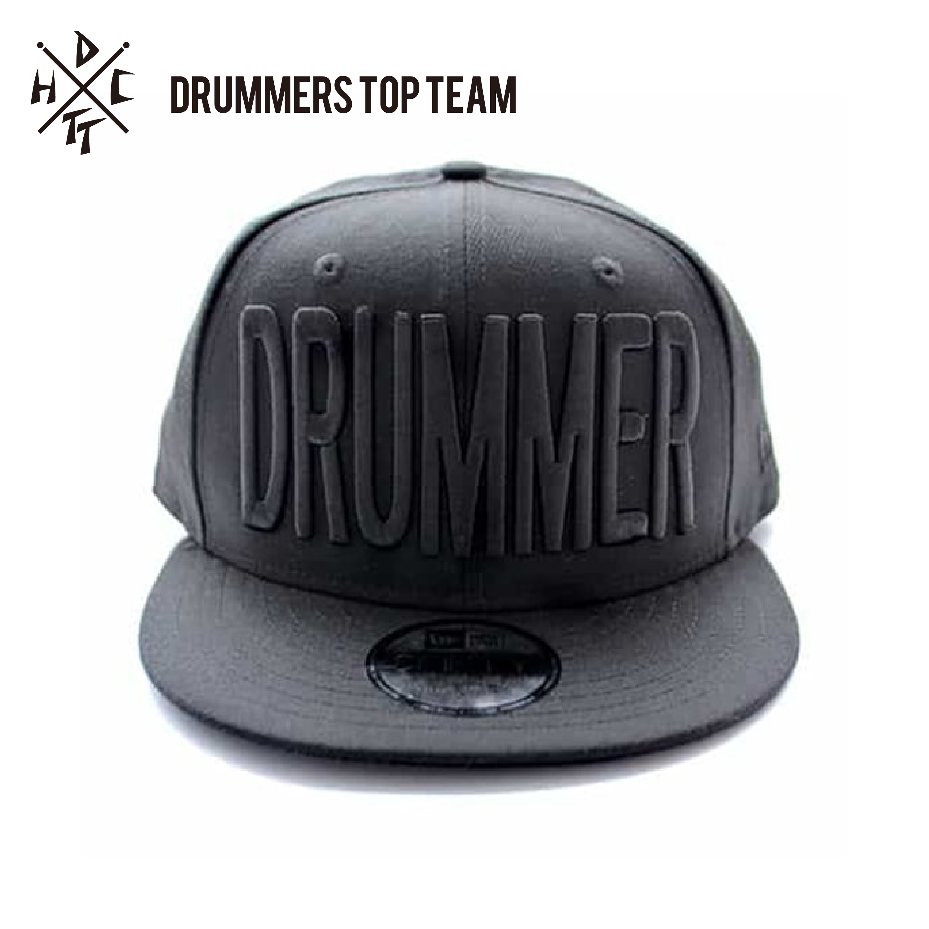 DTT x NEW ERA 콜라보 드러머 모자 ~NEW ERA 59FIFTY BLACKxBLACK~