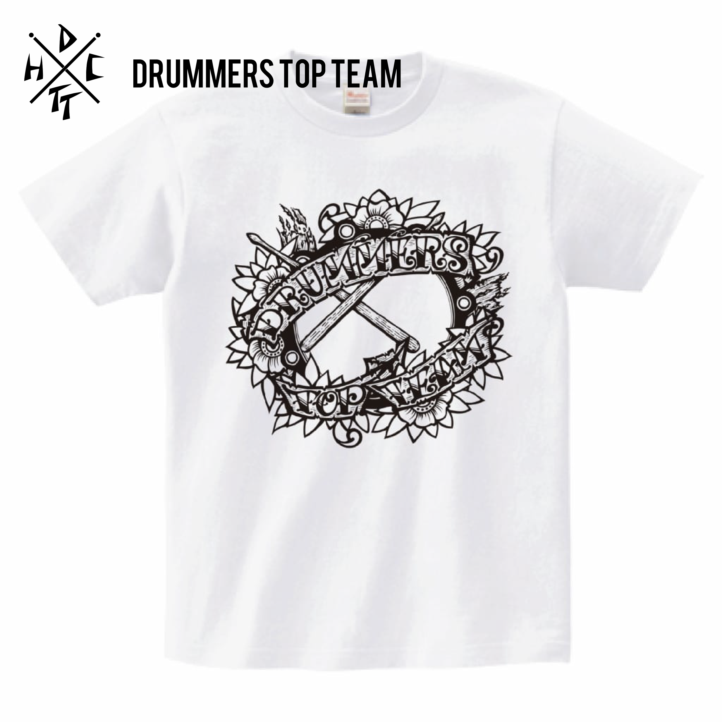DTT 티셔츠 TYPE01 WHITE
