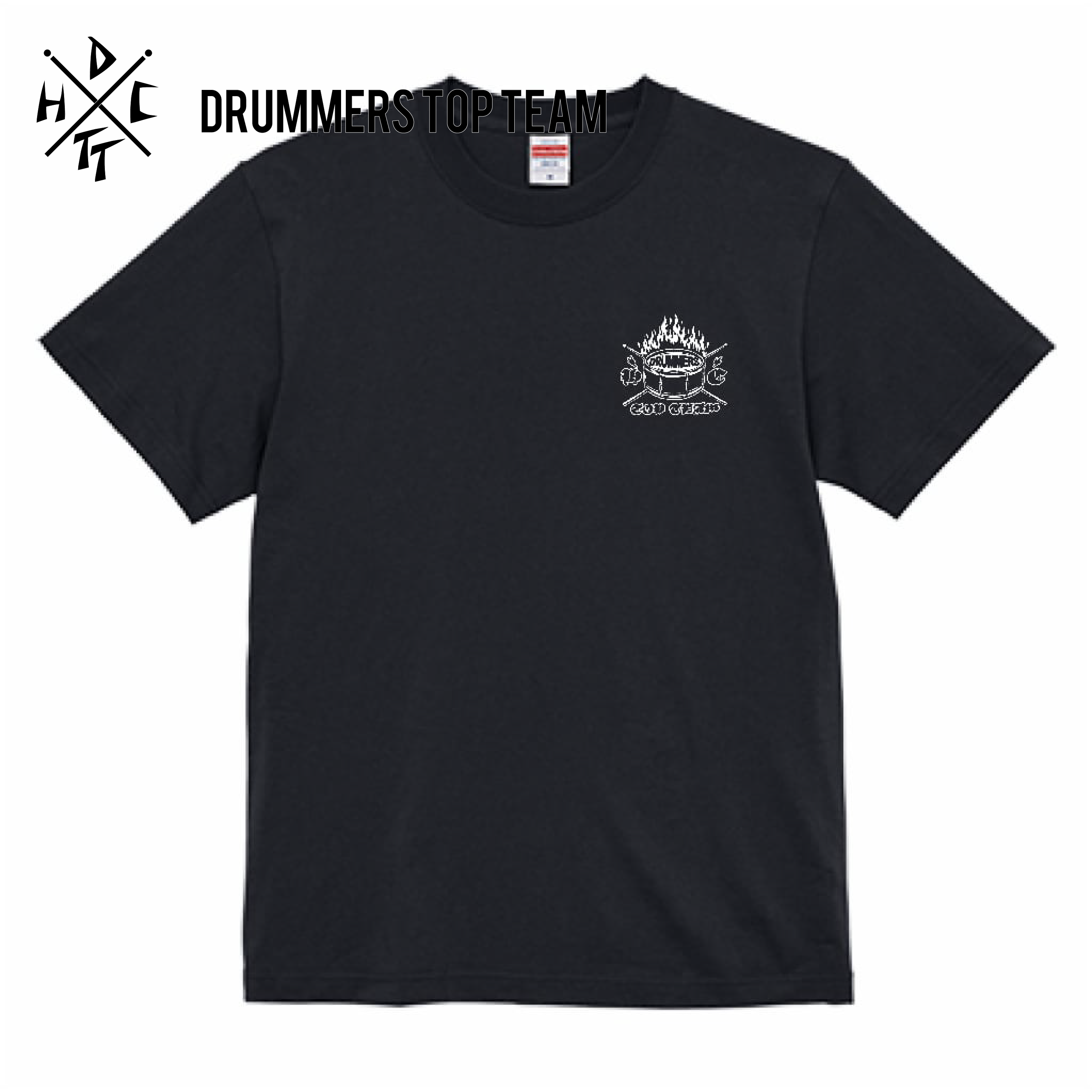 DTT 티셔츠 HIROTTON02 BLACK