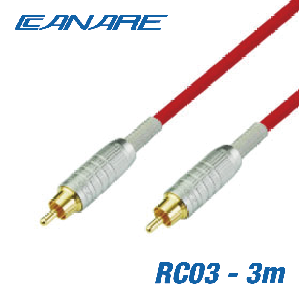 CANARE RCA 오디오 코드 3m RC03