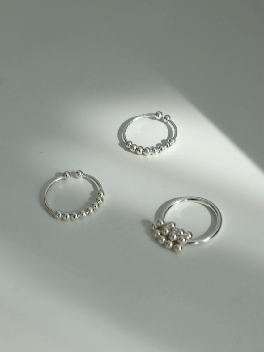 Tiny grape ring • silver925