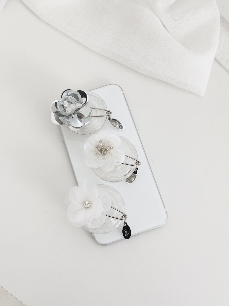 Flower pin tok / 3type