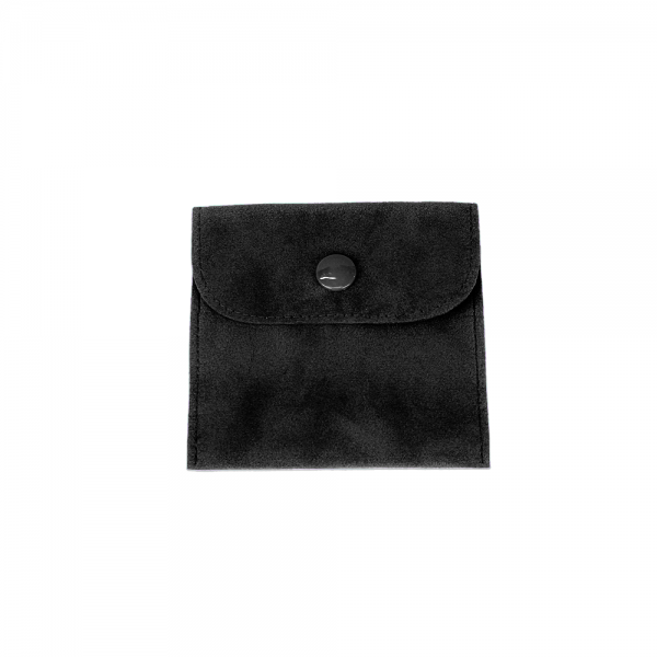 사각 단추 주얼리 주머니 파우치 블랙 소 7x7cm 20장