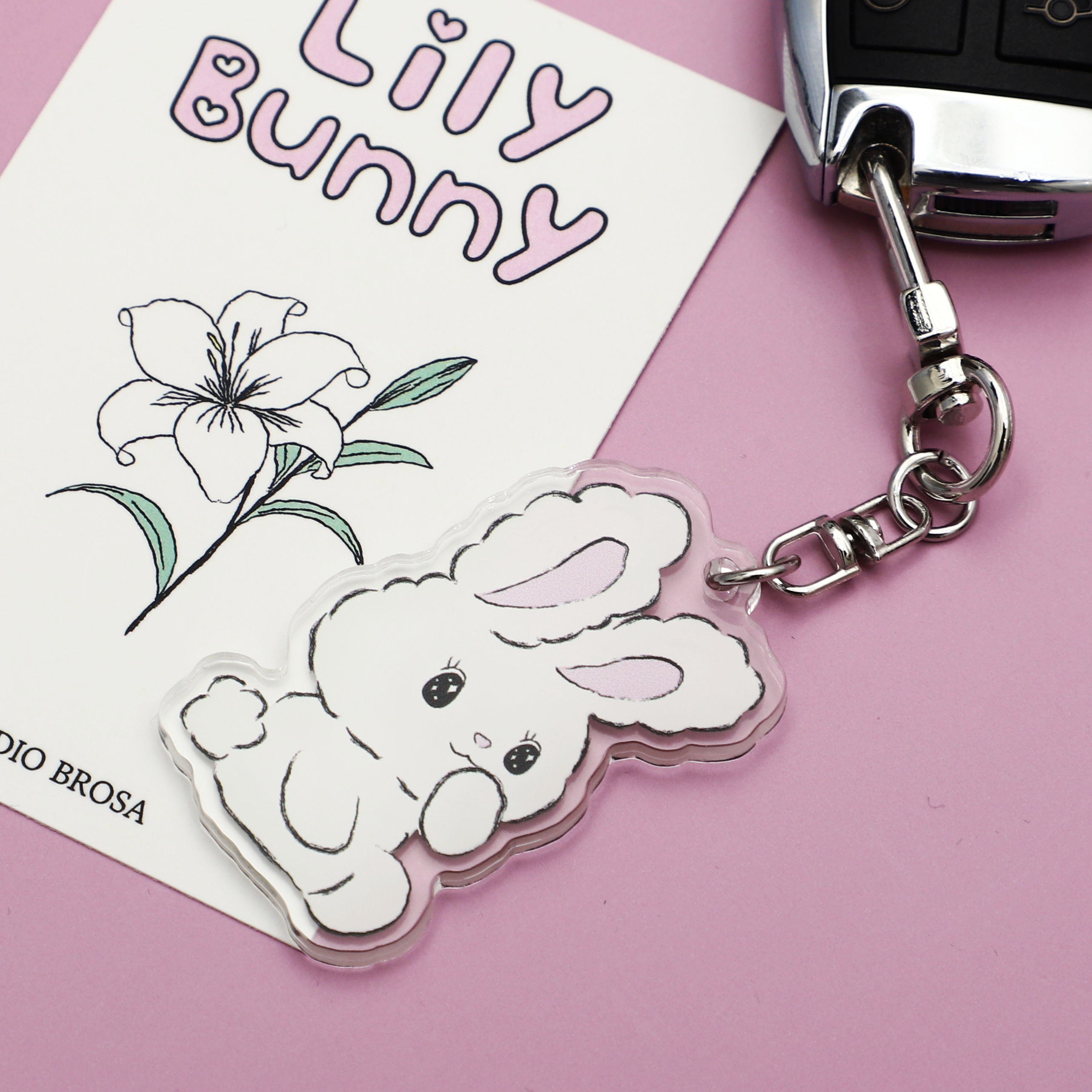 릴리바니 (Lily Bunny) 아크릴 키링