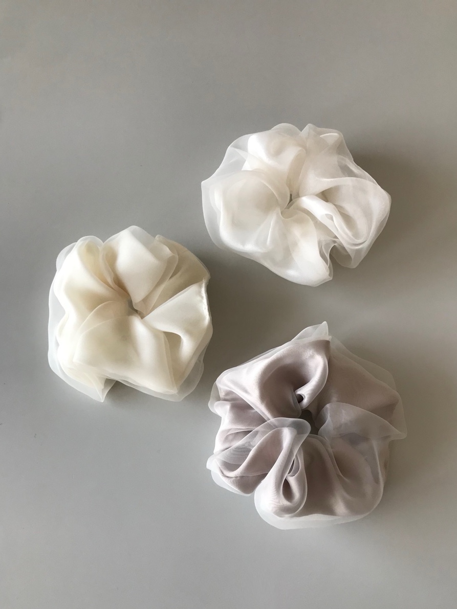 Shimmer scrunchie /2colors