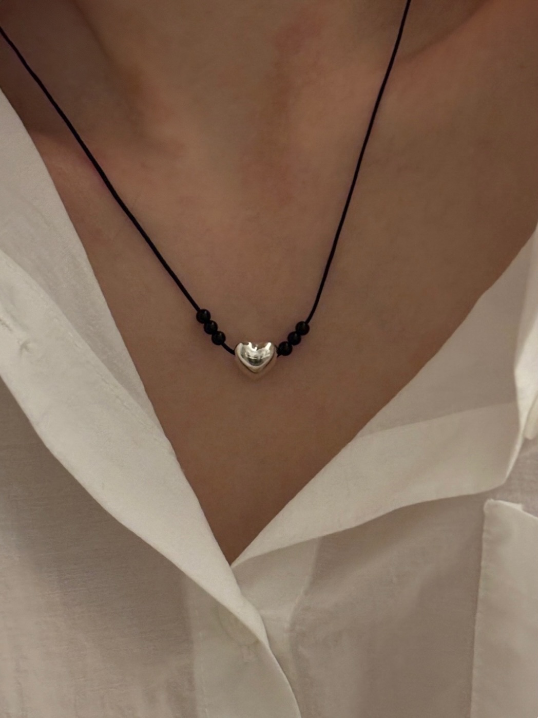 Love on necklace • silver925