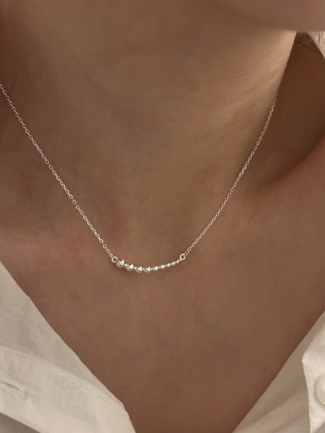 Plain necklace 02 • silver925