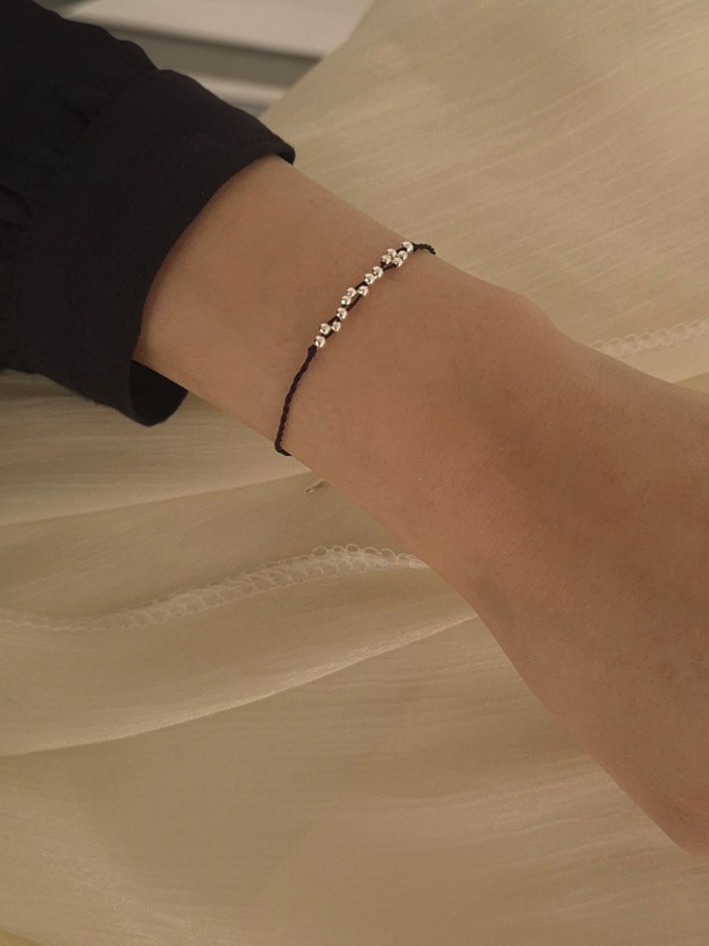 Minibell bracelet / 3colors • silver925