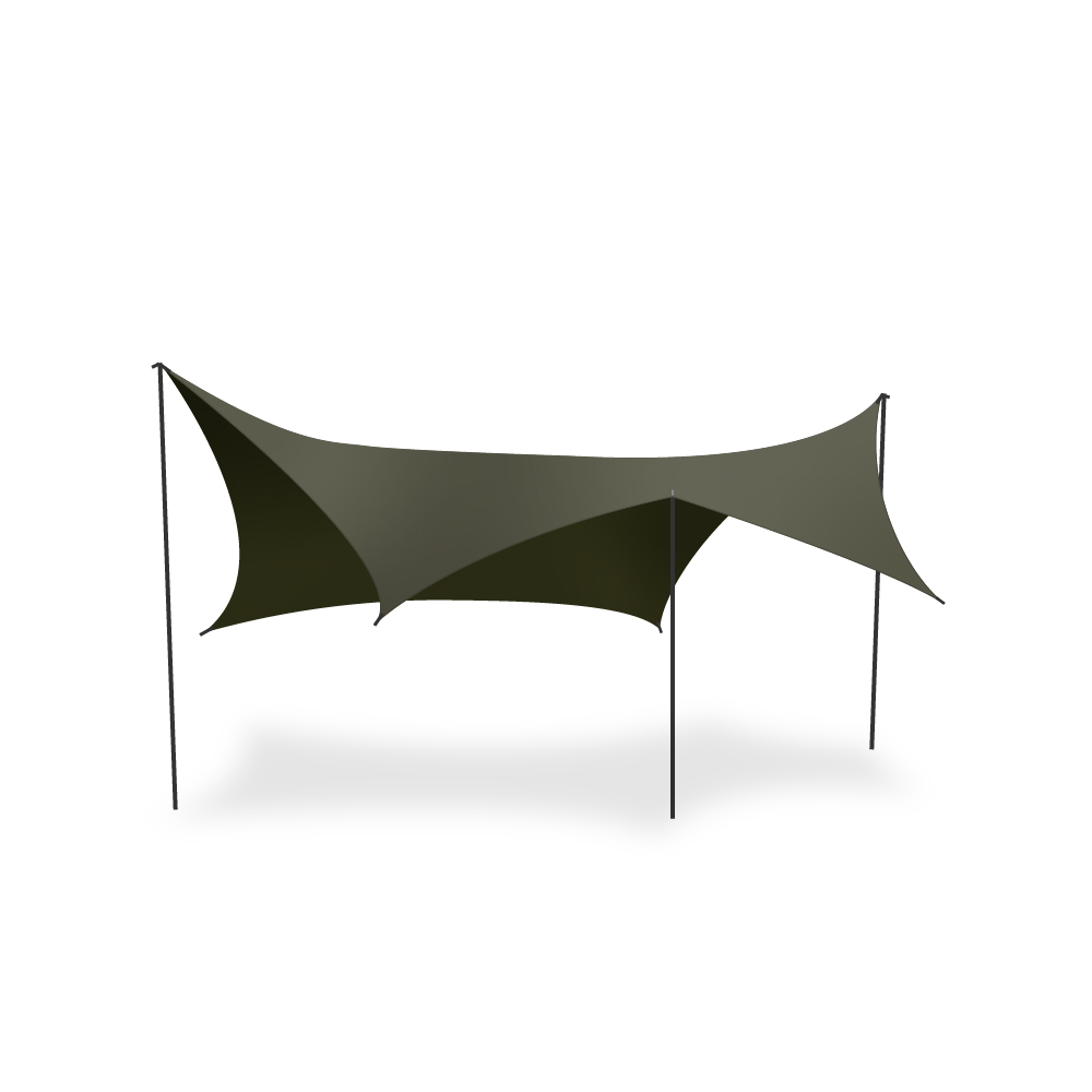 [힙노타이즈] CHILLIN 247 HEXA TARP 칠린 올리브피그먼트 헥사타프