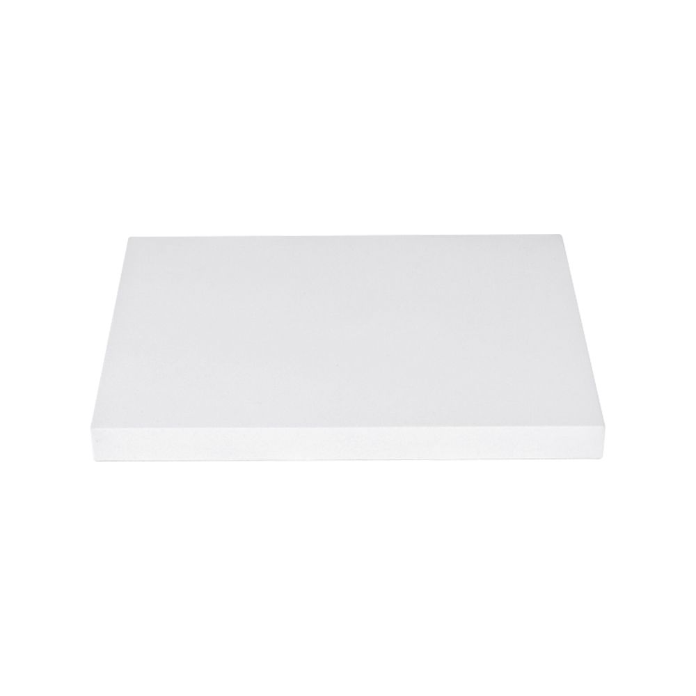 인조가죽 목침 다용도 진열대 화이트 대 25x20x2cm