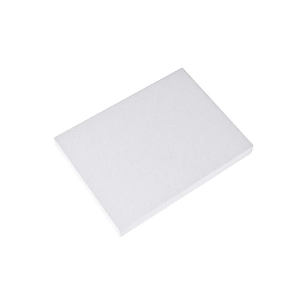 인조가죽 목침 다용도 진열대 화이트 중 20x15x2cm