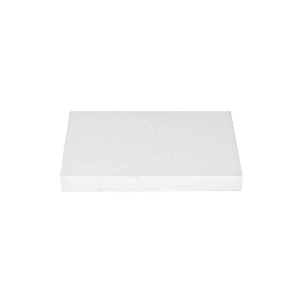 인조가죽 목침 다용도 진열대 화이트 중 20x15x2cm