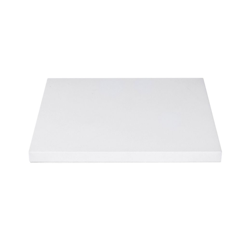 인조가죽 목침 다용도 진열대 화이트 특대 30x25x2cm