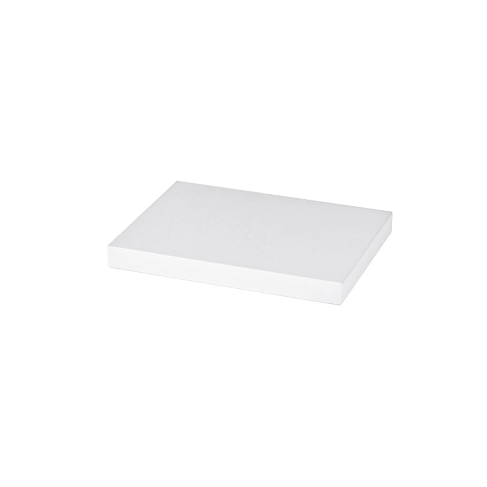 인조가죽 목침 다용도 진열대 화이트 중 20x15x2cm