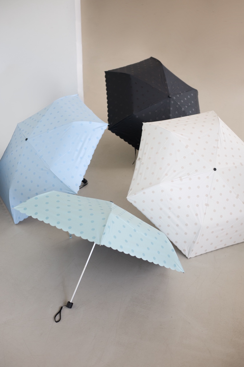 Dot sun umbrella 도트우양산 경량양산 암막우양산 / 3colors