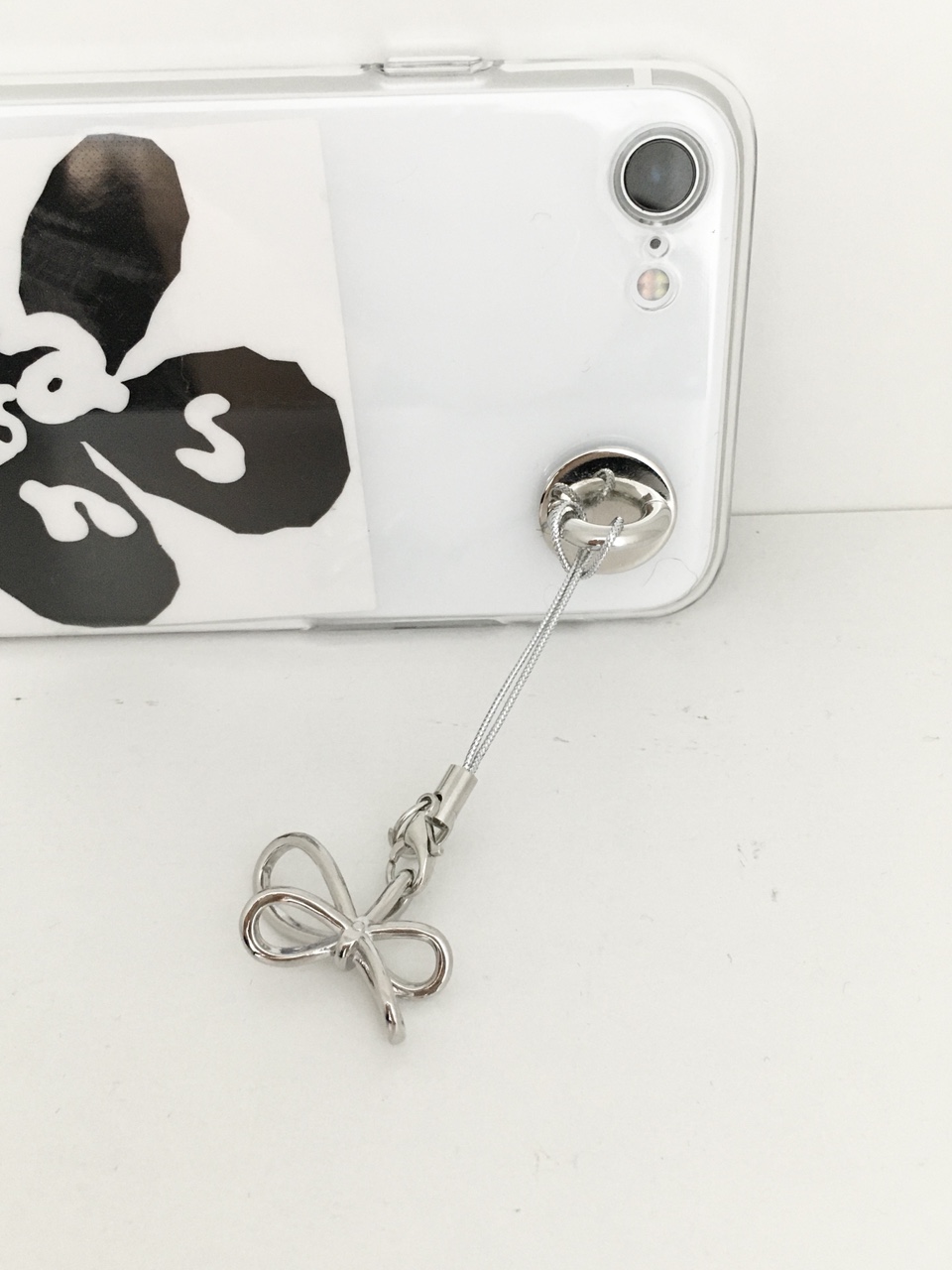 Ribbon tie keyring