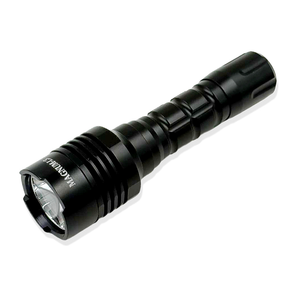 L3 LED 집중광 LED 손전등 사냥용 써치라이트 1/4 휴대용 원터치 랜턴 후레쉬