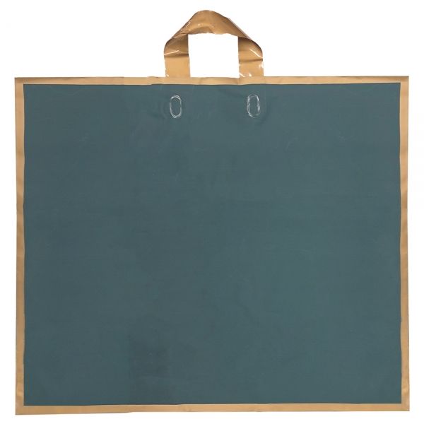 골드라인 손잡이끈 비닐봉투 쇼핑백 카키색 55x10x48cm 50장