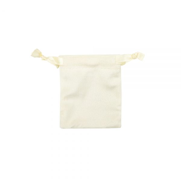 사각 벨벳주머니 주얼리 파우치 아이보리 8x10cm 20장
