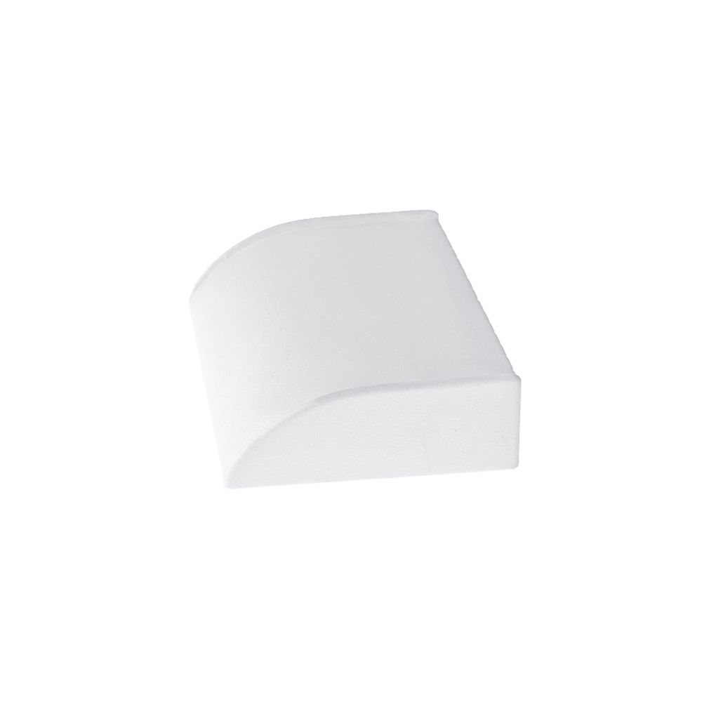 인조가죽 목걸이 진열대 화이트 소 20x12x4.5cm