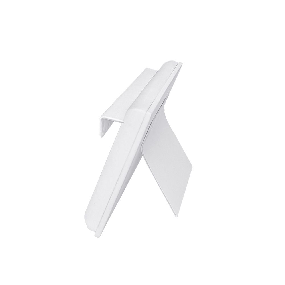 인조가죽 1단 귀걸이 진열대 화이트 20x7x9.5cm