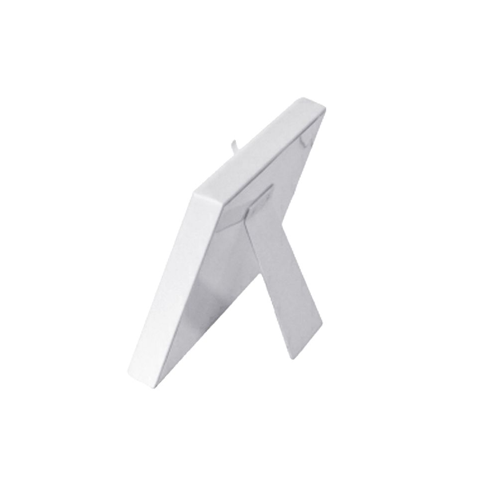 인조가죽 액자형 목걸이 진열대 화이트 21x2x13cm