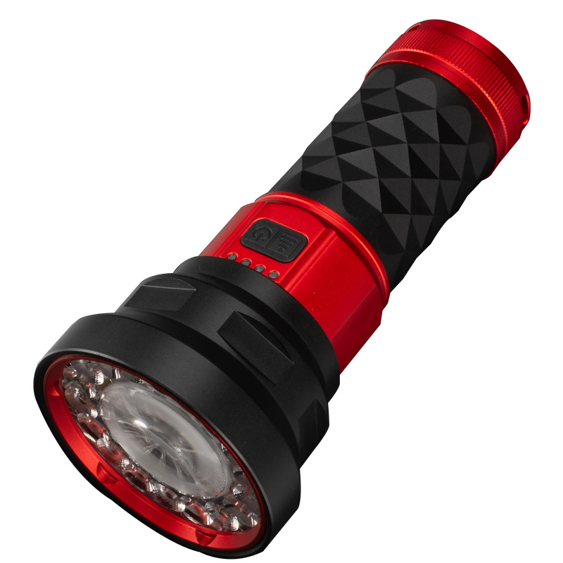 CS9000 LED 손전등 충전식 C타입 휴대용 써치라이트 C타입 장거리 후레쉬 랜턴