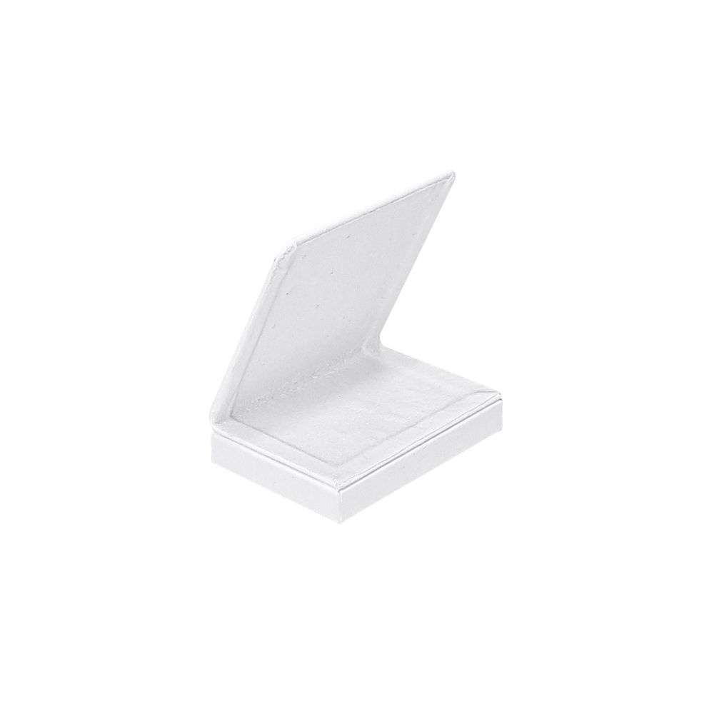 인조가죽 침 귀걸이 피어싱 진열대 화이트 16구 7x4x6.5cm