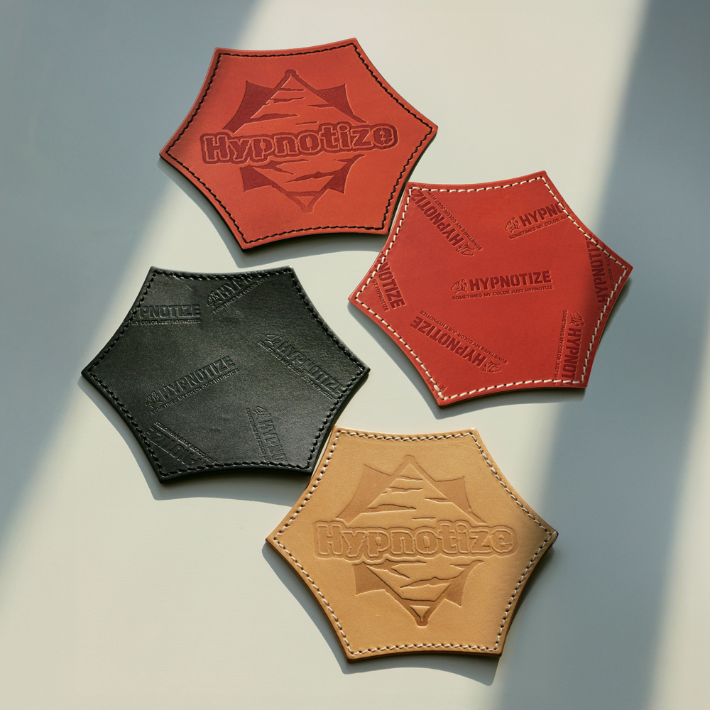 HYPNOTIZE ITALY VEGETABLE LEATHER COASTER 코스터