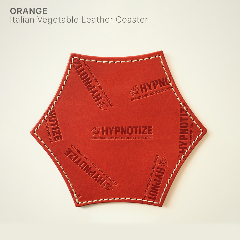 HYPNOTIZE ITALY VEGETABLE LEATHER COASTER 코스터