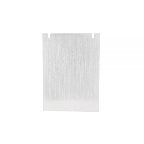 고급 아크릴 경사 목걸이 진열대 반투명 소 6x3x8cm