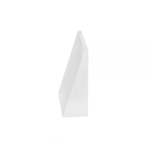고급 아크릴 경사 목걸이 진열대 반투명 소 6x3x8cm