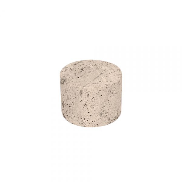 천연 대리석 원형 다용도 진열대 소 8x6cm