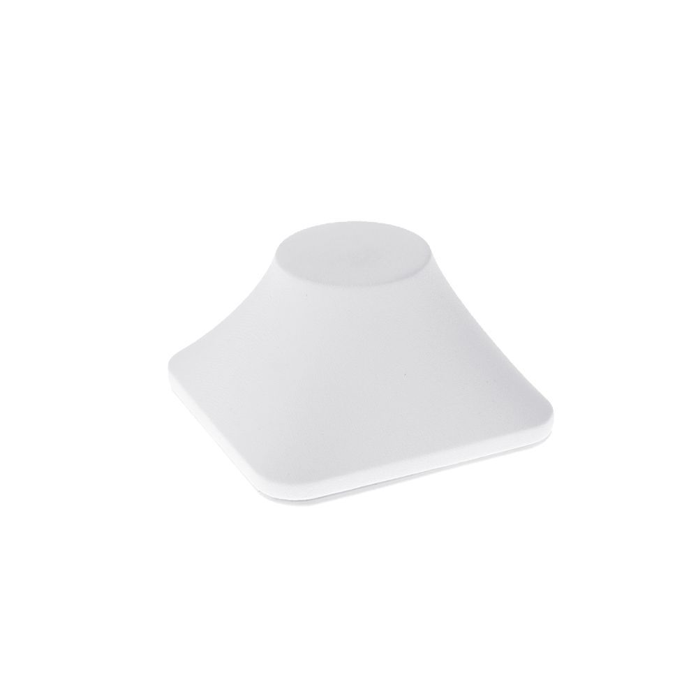 인조가죽 피라미드 팔찌 진열대 화이트 8x8x5cm