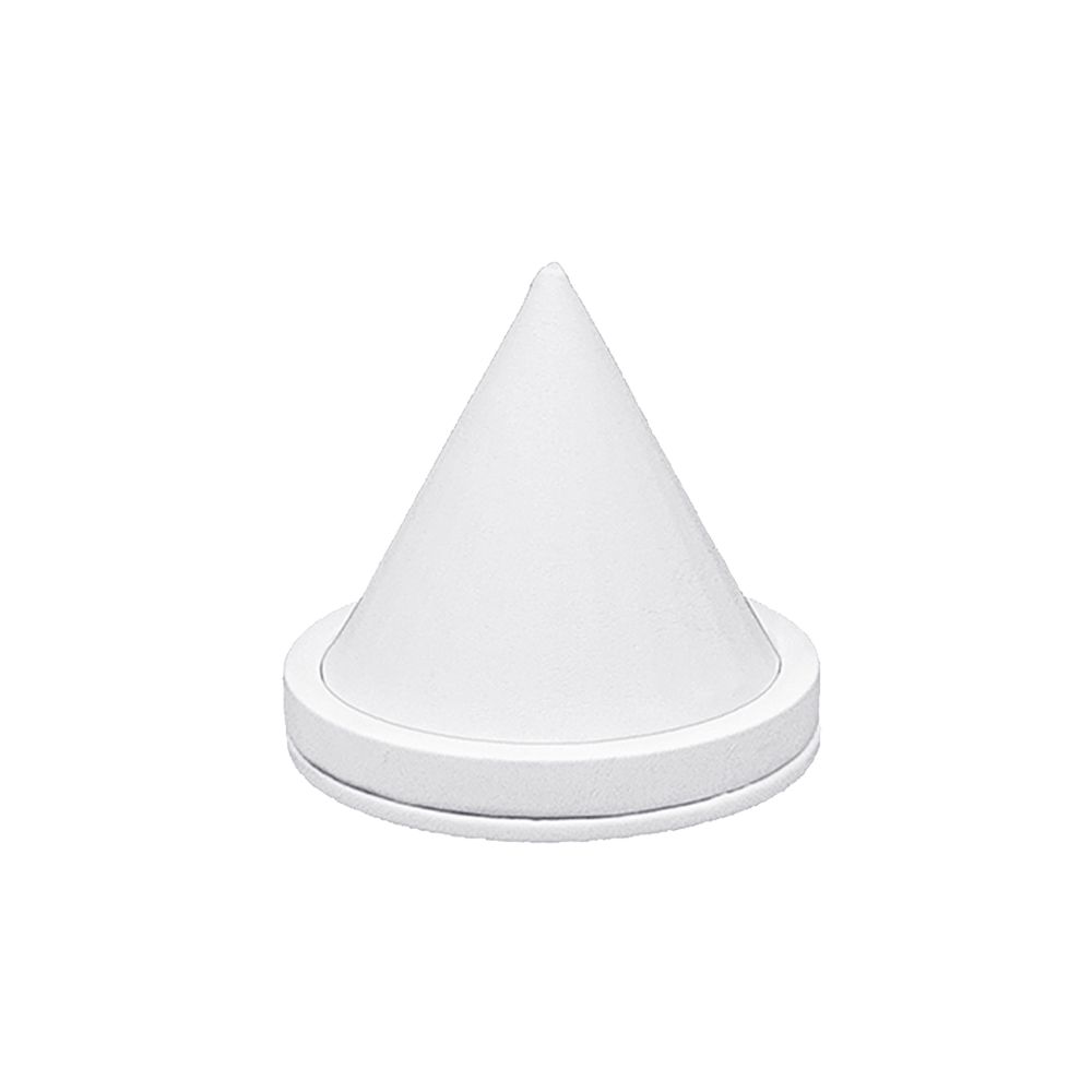 인조가죽 원뿔 팔찌 진열대 화이트 9x9x9cm