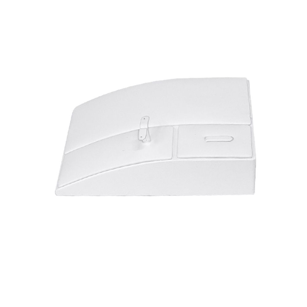 인조가죽 사각 세트 C형 진열대 화이트 10x13x3.5cm