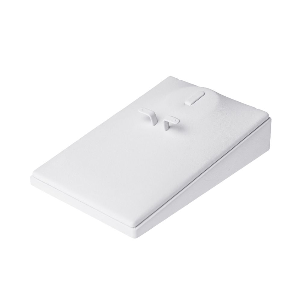 인조가죽 사각 세트 진열대 화이트 대 10x15x4cm