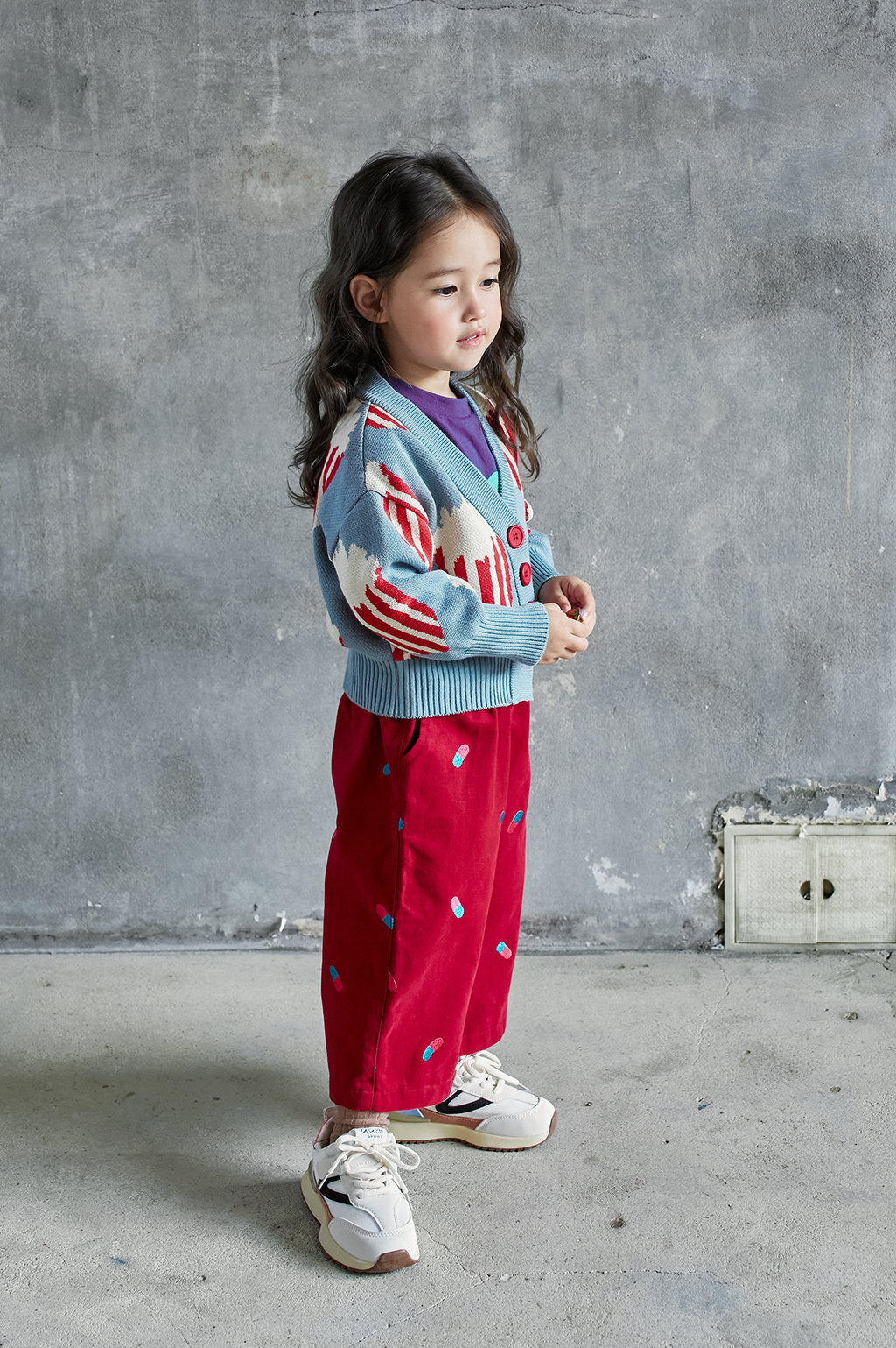 CAPSULE EMB PANTS