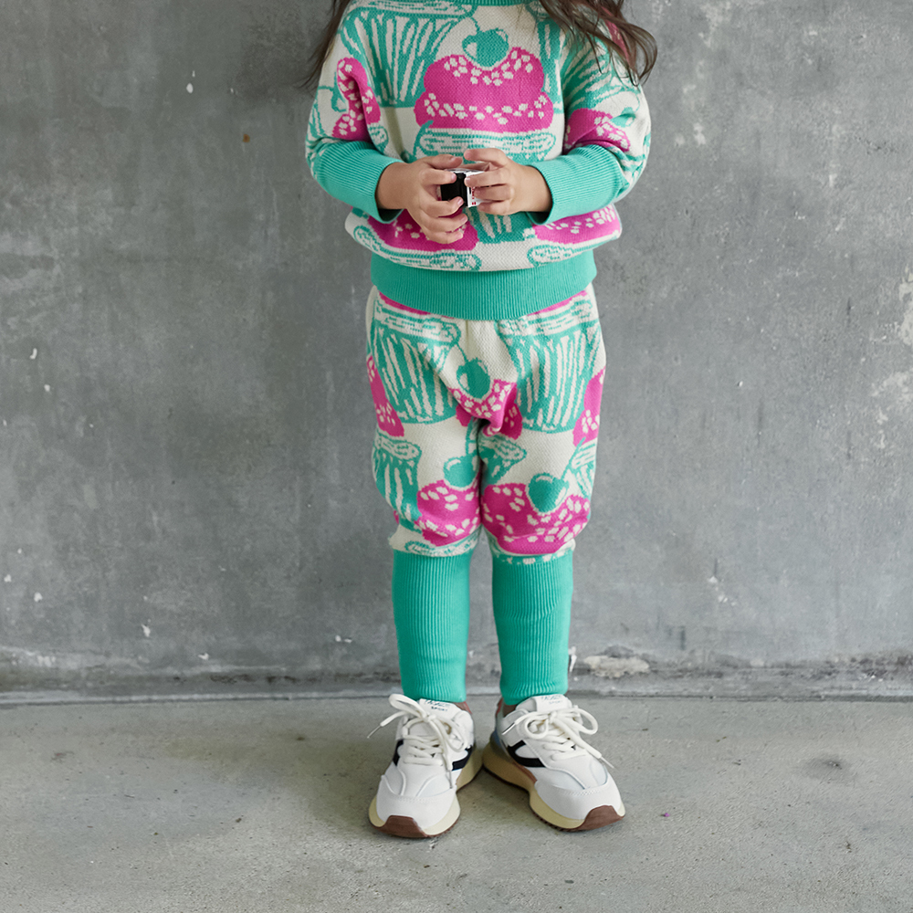 CUPCAKE KNIT PANTS