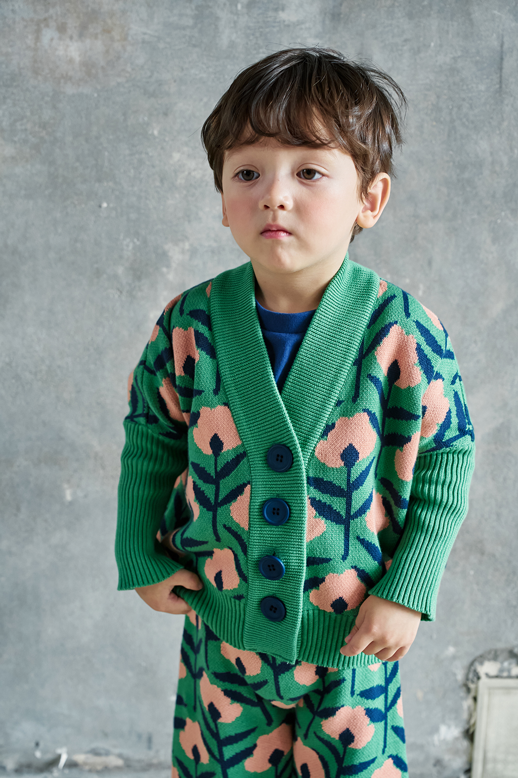 CT FLOWER WIDE CARDIGAN