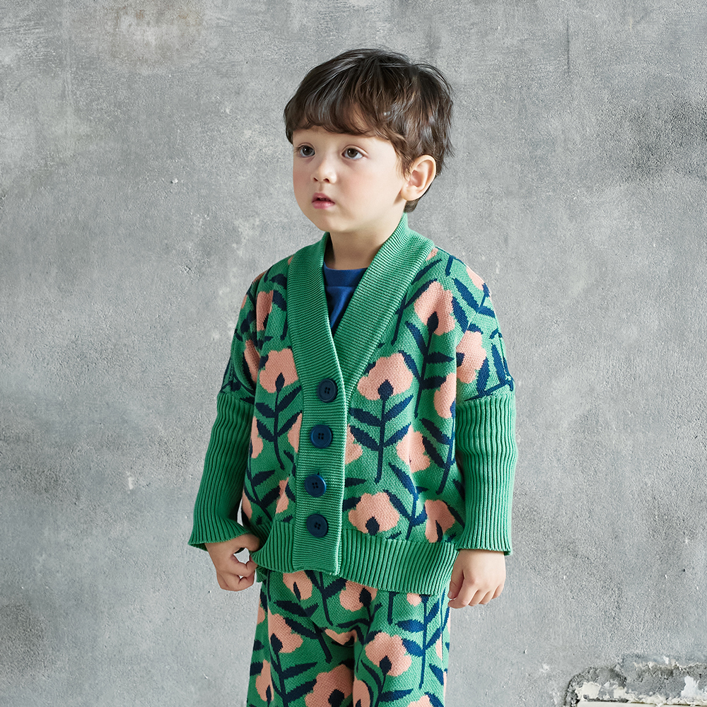 CT FLOWER WIDE CARDIGAN
