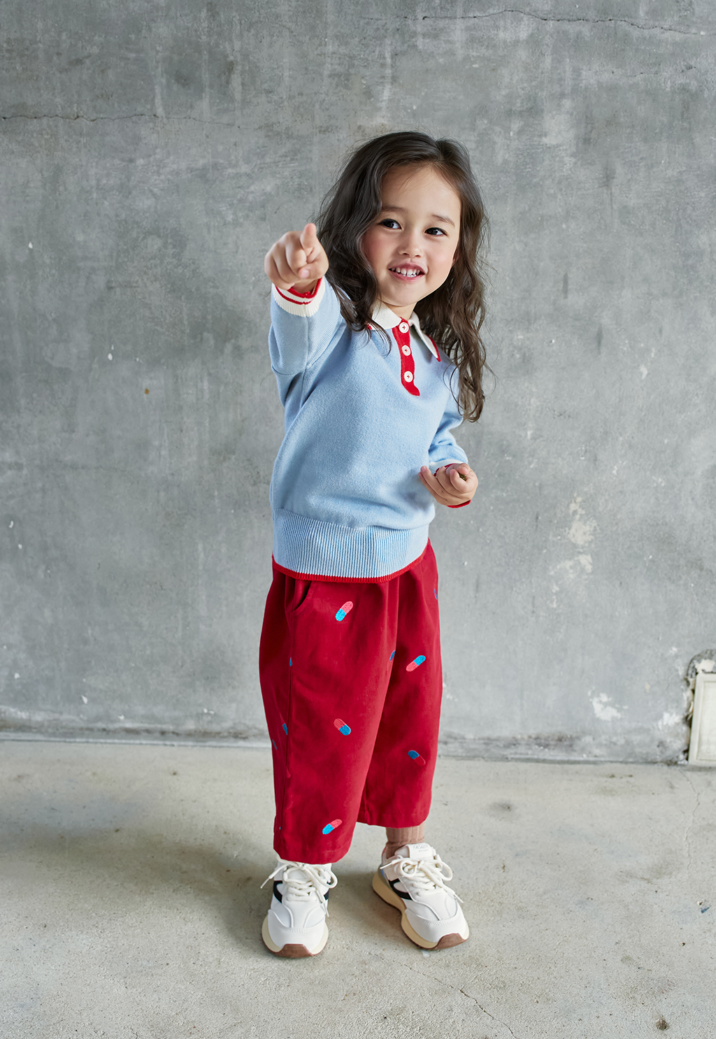 CAPSULE EMB PANTS