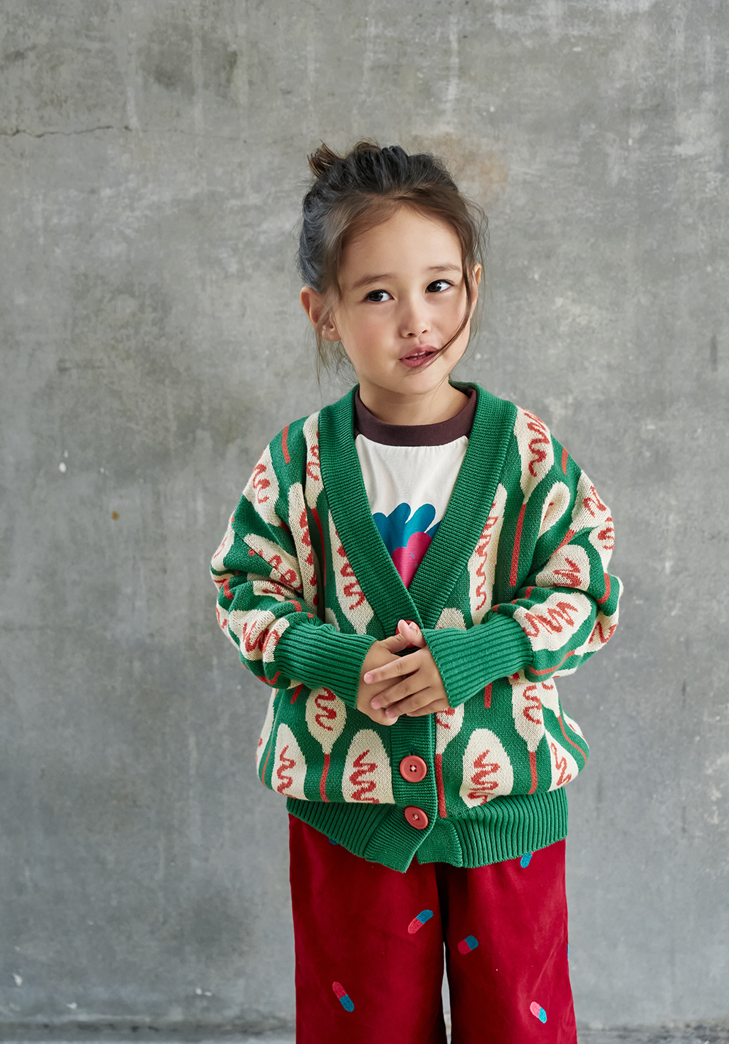 CORNDOG CARDIGAN